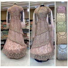 Fancy Bridesmaid Gown Wedding Lehenga