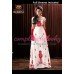 5088 Stunning White & Red Anushka Sharma Bombay velvet Party Wear Dress