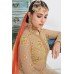 BEIGE HEROINE INDIAN WEDDING SALWAR SUIT