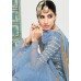 BLUE HEROINE INDIAN WEDDING SALWAR SUIT