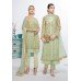 LIME GREEN HEROINE INDIAN WEDDING JACKET STYLE SALWAR SUIT