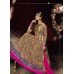 GOLD AND PINK PRIYANKA CHOPRA HEROINE LIME LIGHT DESIGNER DRESS