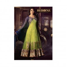 GREEN BREATHTAKING PRIYANKA CHOPRA HEROINE DESIGNER DRESS