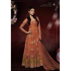 Orange Priyanka Chopra HEROINE Lime Light Designer Dress