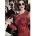 HEROINE 5118 RED COLOUR PRIYANKA CHOPRA DESIGNER DRESS