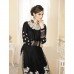 15006 Stunning Black Mehak Party Wear Suit