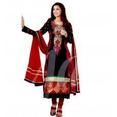 Black AAFREEN PARTY WEAR GEORGETTE CHURIDAR SHALWAR SUIT 