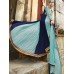 8005 BLUE AAFREEN ADAA WEDDING WEAR DRESS