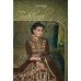 3004-A BROWN AASHIRWAD DIA MIRZA HEAVY EMBROIDERED WEEDING WEAR SUIT