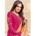 PINK STRAIGHT INDIAN PARTY WEAR CHURIDAR SUIT