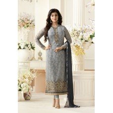 SERENITY BLUE INDIAN BOLLYWOOD STYLE CHURIDAR SUIT