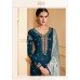 TEAL INDIAN DESIGNER WEDDING SALWAR SUIT