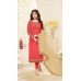 RED ETHNIC SILK GEORGETTE WEDDING SALWAR SUIT