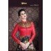 4706-D RED AND BLACK CHENAB DESIGNER EMBROIDERED FLORAL ANARKALI SUIT