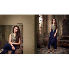 2204 Navy Blue Stunning New Maisha Crush Party Wear Dress