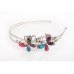 Multi Crystal Butterfly Head Band