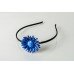 Blue Sunflower Crystal Head Band