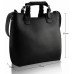 Black Ladies Fashion Tote Handbag