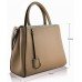 Beige Fashion Tote Bag Handbag