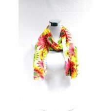 Sunflower Printed Schiffon Scarf 