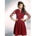 Maroon ETHEREAL PASHMINA Winter Wear Indian Design Kurti