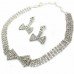 Diamante Bow Tie Chocker Necklace