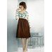 Brown and White ETHEREAL PASHMINA Winter Wear Indian Design Kurti