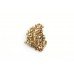 Golden UNIQUE DESIGN FASHION CRYSTAL STONE BROOCH