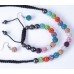 Multi-Coloured Crystal Swarovski Shamballa Necklace,Bracelet and Earrings Set