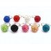 New 14mm Crystal Adjustable Shamballa Rings  (9 Different Colours)