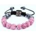 New Multi-Coloured Crystal Swarovski Shamballa Bracelet (17 Diffferent Colours)