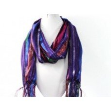 Rich Purple Design Scarf