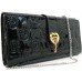 Stunning Black Ladies Purse With Long Chain