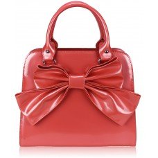 'New Arrivals' Cute Patent Bow Tote Bag In Summer Colours