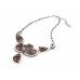 Two Tone Antique Silver & Gold Copper Necklace