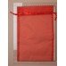 Red Extra Large Organza Gift Bag Ideal for Jewellery And Wedding