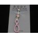 Pink Crystal Belly Bar