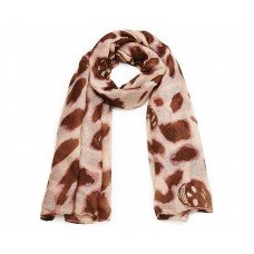 Brown Animal Print scarf