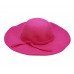 Pink Felt Oversized Hat