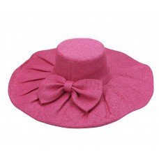 Pink Large Bow Hat