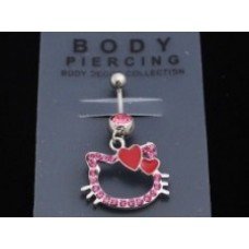 Pink Crystal Cat Belly Bar