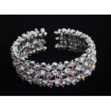 Multi Crystal Stone Bangles