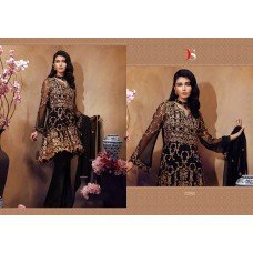 72002 BLACK DEEPSY CHINON PAKISTANI STYLE SALWAR SUIT 