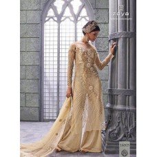 14003 GOLD ZOYA ELITE WEDDING WEAR DRESS