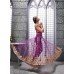 14002 PURPLE ZOYA ELITE WEDDING WEAR DRESS