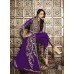 6206-A PURPLE GLOSSY MALAIKA ARORA KHAN GEORGETTE SUIT