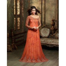 2409 ORANGE COLOUR LAVISH BY MAISHA PARTY WEAR LEHENGA