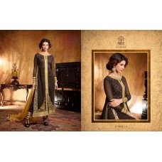 M20007 Dark Brown Mohini Glamour Wedding Wear Suit 