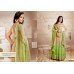 11021 GREEN FALL OF GLAM BY NAKKASHI ANRKALI DRESS