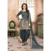 STUNNING TAPETA SILK MIRROR WORK PATIALA PUNJABI SUIT (SEMI STITCHED) (1 week delivery)